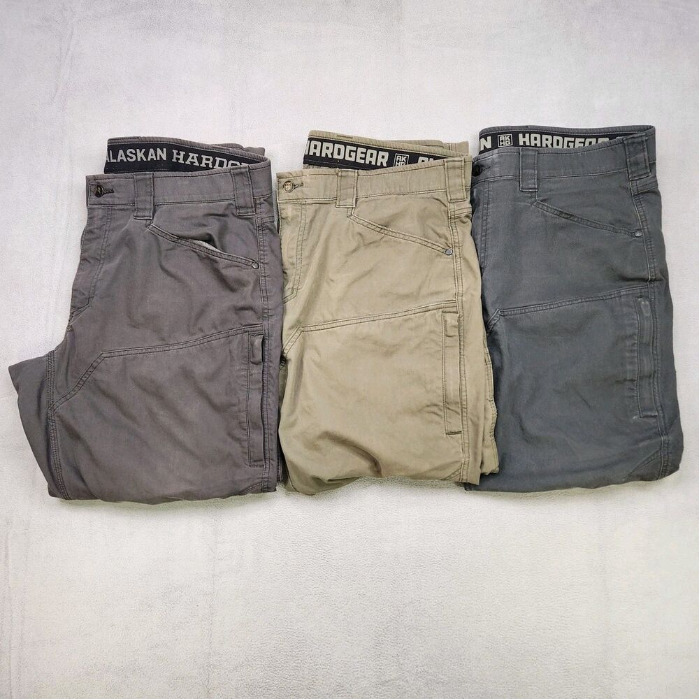 Duluth Alaskan Hardgear Stone Run Pants Men's 38x30 Outdoor Utility Lot Of 3